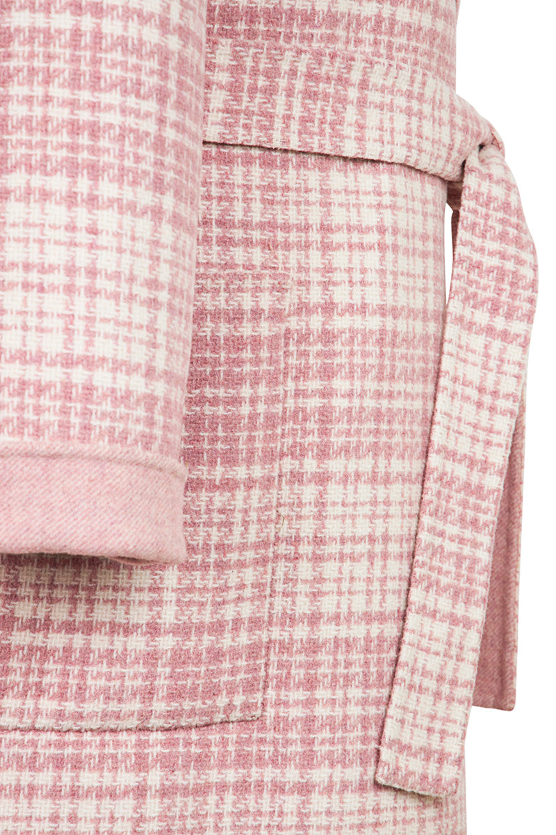 The Oversize Pink Check